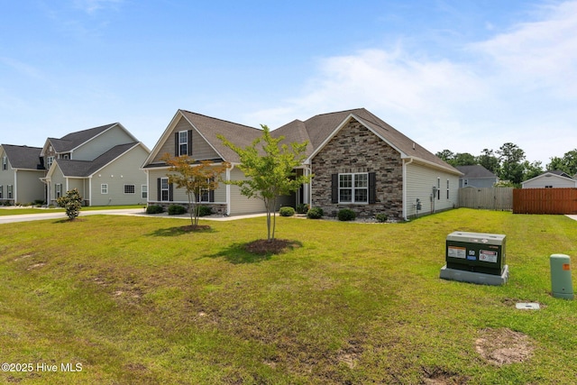 1006 Kingfish Way, New Bern, NC 28562 - craftsman house featuring stone siding