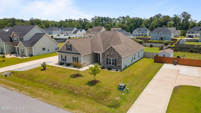 1006 Kingfish Way, New Bern, NC 28562 - aerial view of residential area
