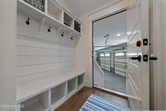 2570 Sugar Maple Ct, Southport, NC 28461 - mudroom with dark wood-style flooring and baseboards
