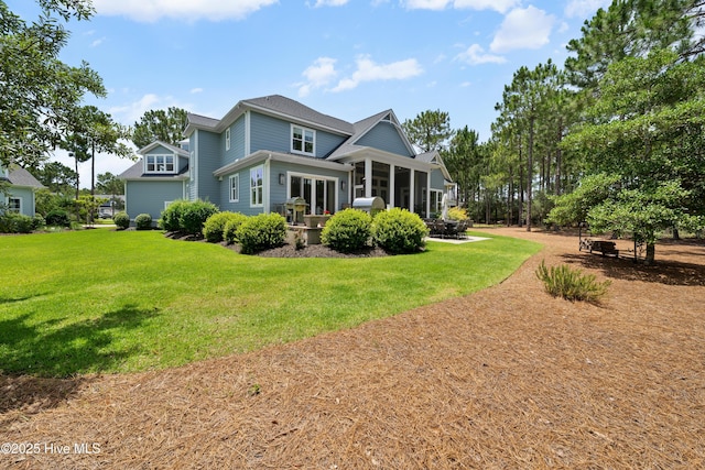 2570 Sugar Maple Ct, Southport, NC 28461 - rear view of property featuring a yard and a patio area
