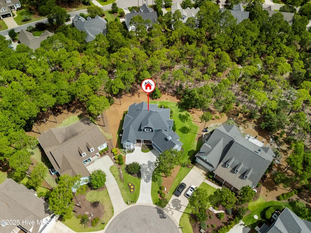 2570 Sugar Maple Ct, Southport, NC 28461 - aerial perspective of suburban area
