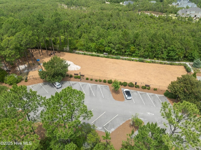 2570 Sugar Maple Ct, Southport, NC 28461 - bird's eye view of a heavily wooded area