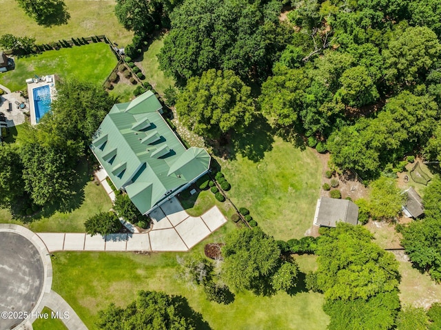 103 Low Country Ct, Hampstead, NC 28443 - bird's eye view of a pool area