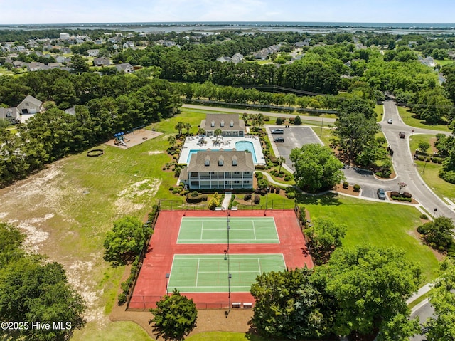 103 Low Country Ct, Hampstead, NC 28443 - drone / aerial view of a pool