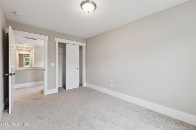 749 Cypress Village Pl, Wilmington, NC 28412 - unfurnished bedroom with carpet, baseboards, and a closet