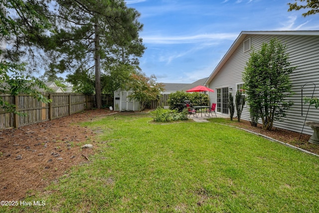 1182 Amber Pines Dr, Leland, NC 28451 - view of yard featuring a patio area