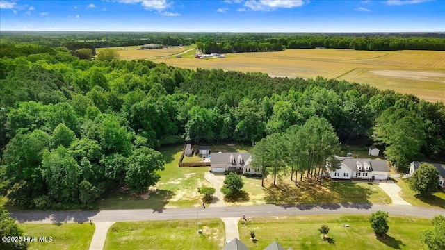 208 N Woodridge Dr, Pikeville, NC 27863 - overview of rural landscape