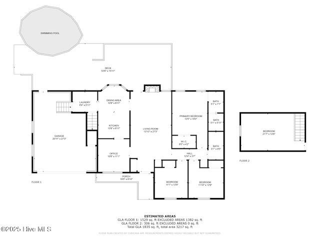 208 N Woodridge Dr, Pikeville, NC 27863 - home floor plan