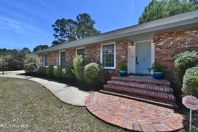 114 Lansdowne Rd, Wilmington, NC 28409 - property entrance with brick siding