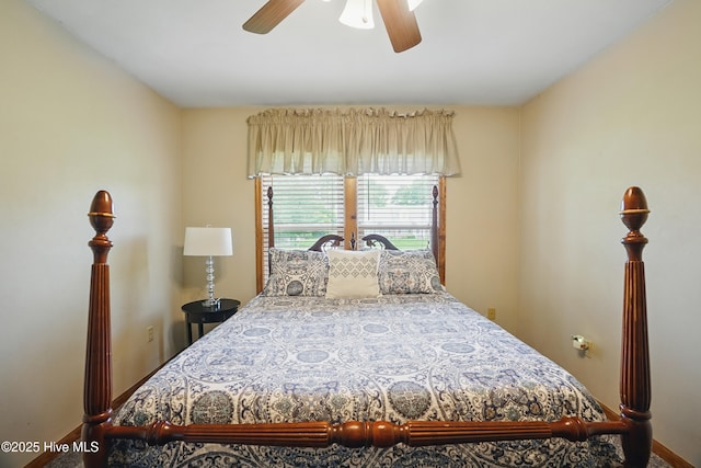145 N Point Blvd, Moyock, NC 27958 - bedroom featuring baseboards and a ceiling fan