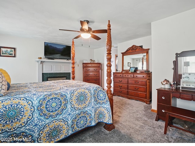 145 N Point Blvd, Moyock, NC 27958 - carpeted bedroom with ceiling fan