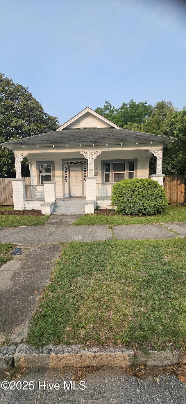 1205 S 7th St, Wilmington, NC 28401 - view of front of home with a porch