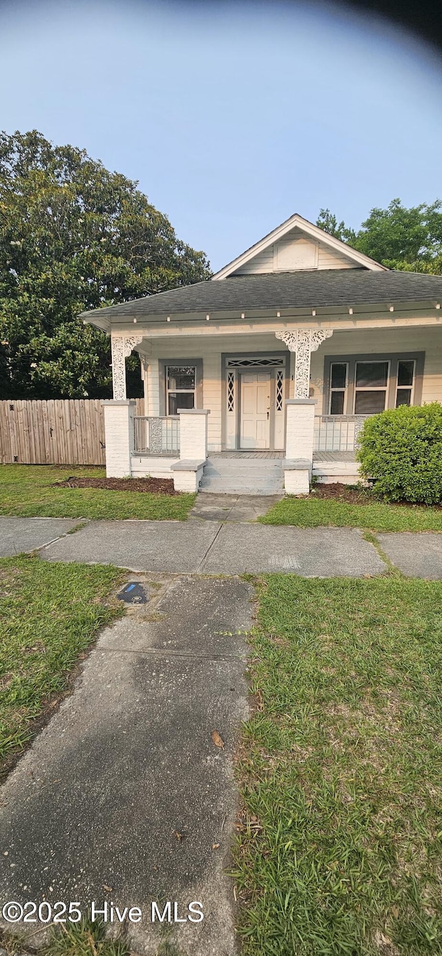 1205 S 7th St, Wilmington, NC 28401 - bungalow featuring covered porch