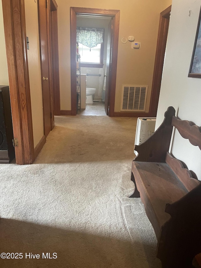 5011 Community Grocery Rd, Wilson, NC 27893 - hall featuring light carpet and baseboards
