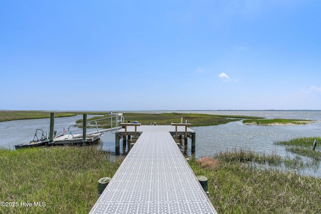 316 Bettie Path Rd, Beaufort, NC 28516 - dock featuring a water view