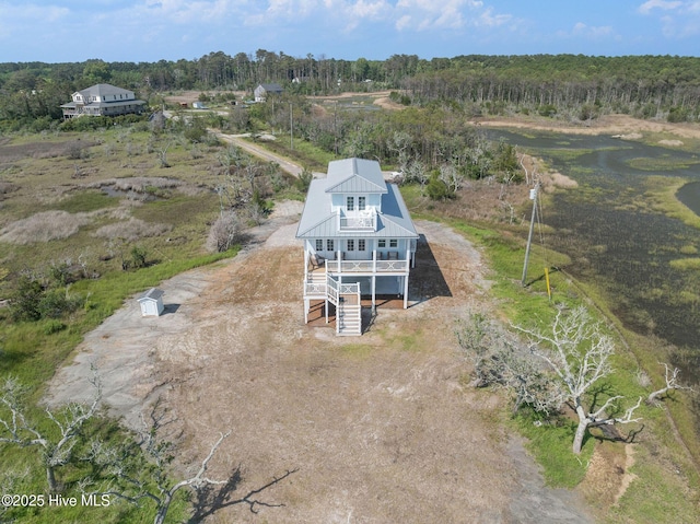 316 Bettie Path Rd, Beaufort, NC 28516 - view from above of property