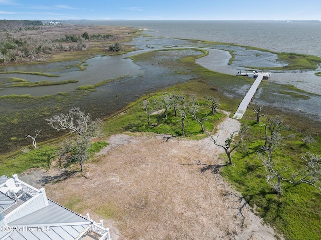 316 Bettie Path Rd, Beaufort, NC 28516 - aerial overview of property's location featuring a large body of water