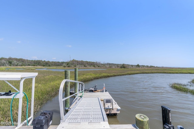 316 Bettie Path Rd, Beaufort, NC 28516 - dock area with a water view