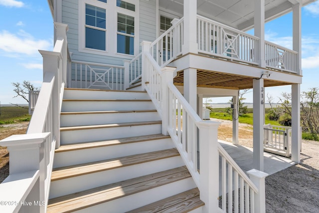 316 Bettie Path Rd, Beaufort, NC 28516 - view of staircase