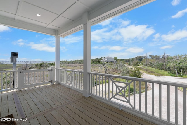 316 Bettie Path Rd, Beaufort, NC 28516 - view of deck