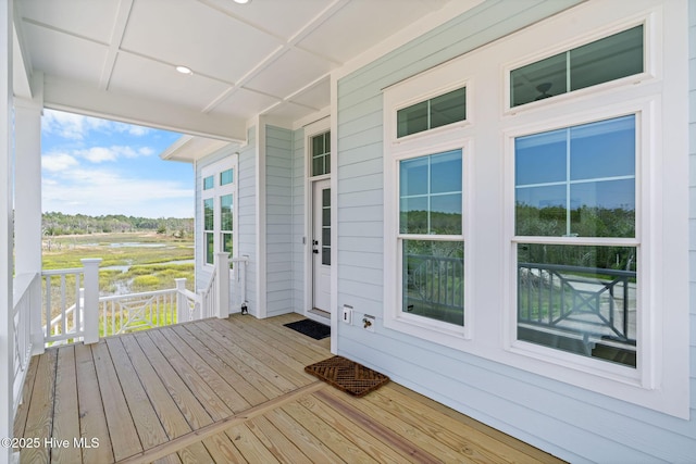 316 Bettie Path Rd, Beaufort, NC 28516 - view of wooden deck
