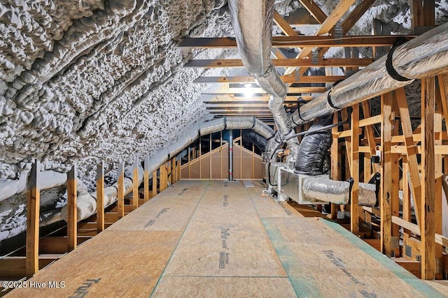 3810 River Park Way NE, Leland, NC 28451 - view of unfinished attic
