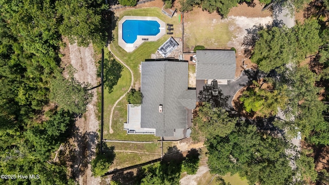 140 One Down St, Southern Pines, NC 28387 - aerial view of a pool