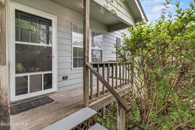 117 S 13th St, Wilmington, NC 28401 - view of wooden terrace