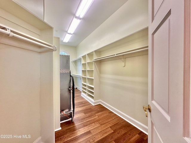 141 Baybreeze Dr, Shiloh, NC 27974 - spacious closet with wood finished floors