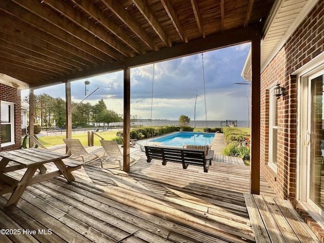 141 Baybreeze Dr, Shiloh, NC 27974 - view of wooden terrace