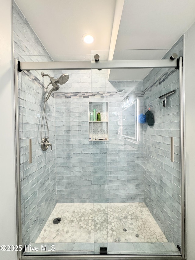 702 Carolina Beach Ave N Unit 3A, Carolina Beach, NC 28428 - full bathroom with a stall shower