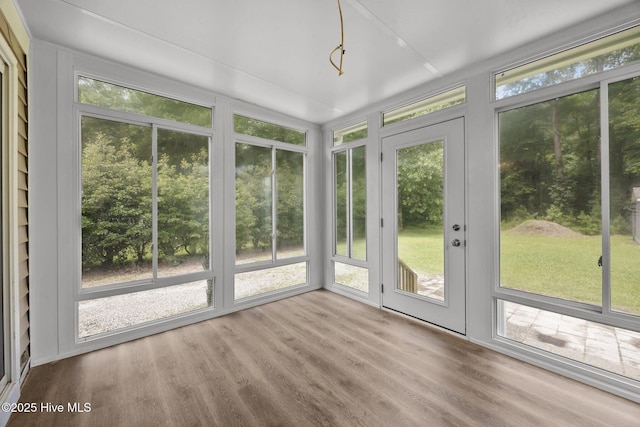 114 Maid Marian Ln, Washington, NC 27889 - unfurnished sunroom with wood finished floors