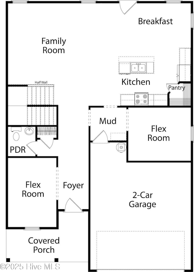 2215 Roadster Pony Ln, Hope Mills, NC 28348 - floor plan / room layout