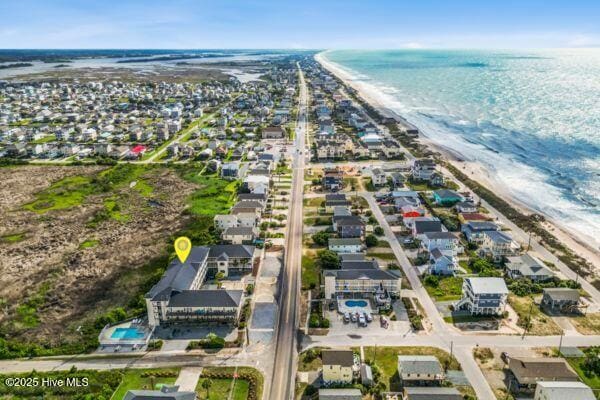 1505 N New River Dr Unit 210, Surf City, NC 28445 - aerial view of unending shoreline