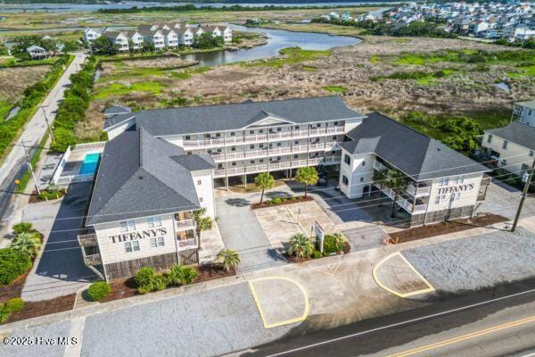 1505 N New River Dr Unit 210, Surf City, NC 28445 - drone / aerial view of a nearby body of water