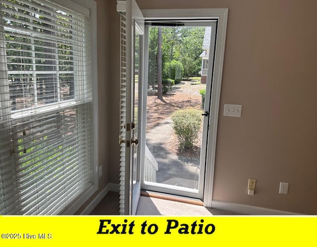 12 Deerwood Ln, Pinehurst, NC 28374 - doorway with baseboards