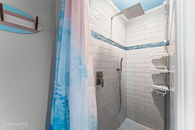115 NE 66th St, Oak Island, NC 28465 - bathroom featuring a shower stall