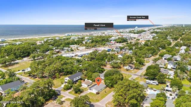 115 NE 66th St, Oak Island, NC 28465 - bird's eye view of a large body of water