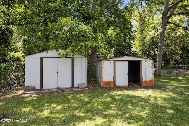 1208 N Bonner St, Washington, NC 27889 - view of shed with view of wooded area