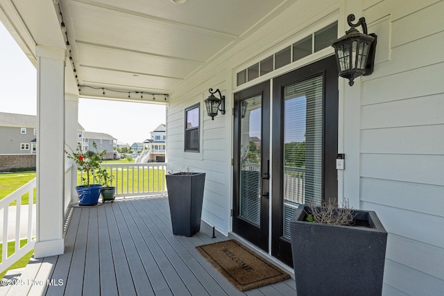 520 Cannonsgate Dr, Newport, NC 28570 - porch with a residential view