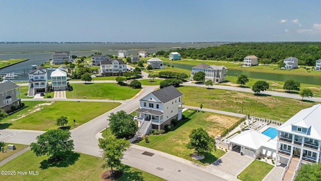 520 Cannonsgate Dr, Newport, NC 28570 - drone / aerial view of a large body of water