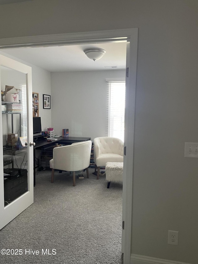87 Sun Meadow Cir, Benson, NC 27504 - view of carpeted home office