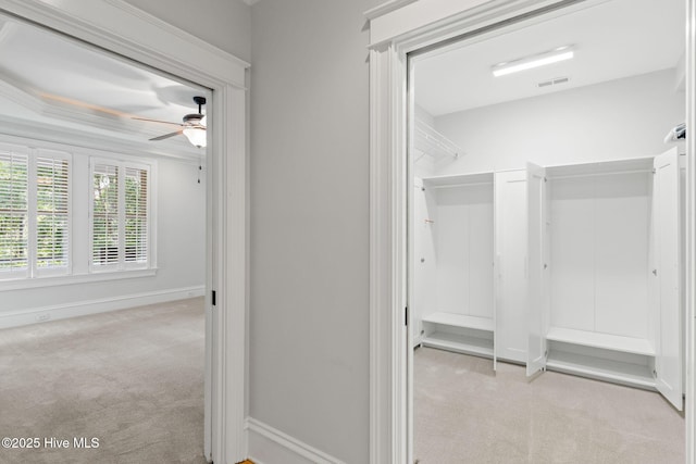 733 Legare Ln SW, Supply, NC 28462 - bathroom featuring a ceiling fan and baseboards