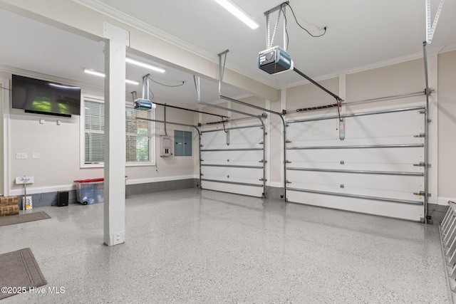 733 Legare Ln SW, Supply, NC 28462 - garage with a garage door opener and electric panel