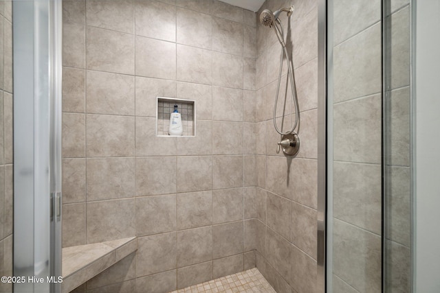 6476 Merceron St Unit 2B, Ocean Isle Beach, NC 28469 - bathroom featuring a stall shower
