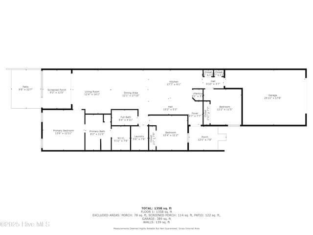 6476 Merceron St Unit 2B, Ocean Isle Beach, NC 28469 - view of floor plan / room layout