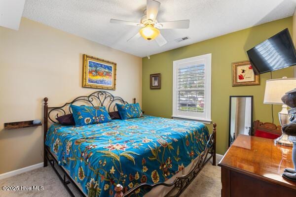 1135 Sunburst Way, Leland, NC 28451 - carpeted bedroom featuring baseboards and a ceiling fan
