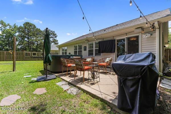 1135 Sunburst Way, Leland, NC 28451 - view of patio with grilling area