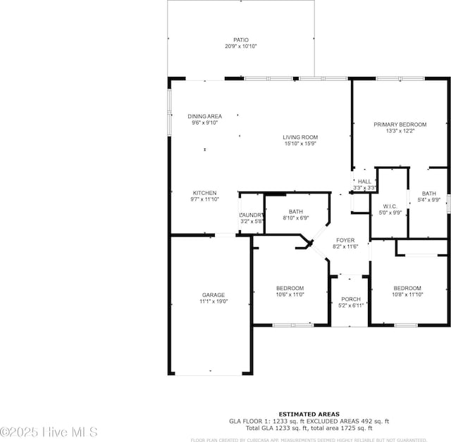 1135 Sunburst Way, Leland, NC 28451 - room layout