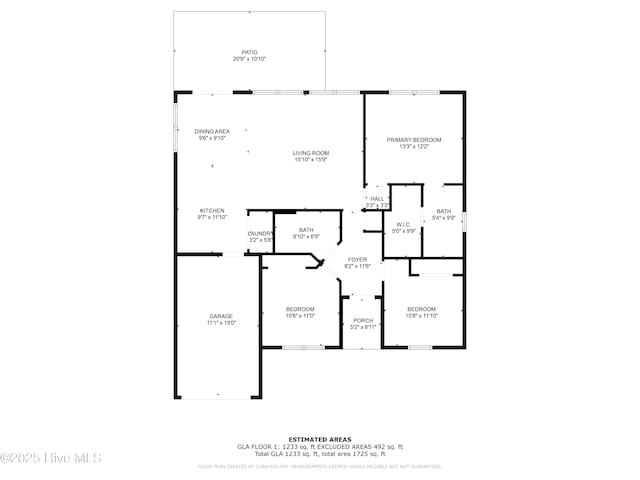 1135 Sunburst Way, Leland, NC 28451 - room layout